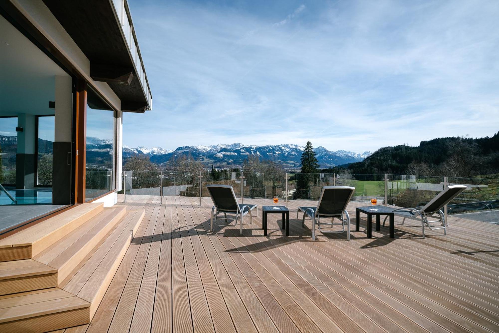 Panoramahotel Kuehbergalp Gunzesried Buitenkant foto